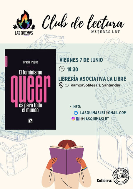 Club de lectura para mujeres LBT: "El feminismo queer es para todo el mundo", de Gracia Trujillo
