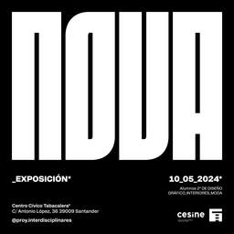 "Nova", proyectos de los alumnos de 2º de Diseño de CESINE