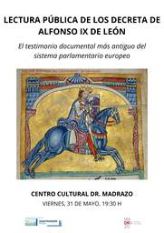 Lectura pública de los Decreta de Alfonso IX de León
