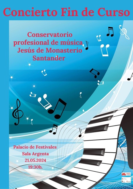 Concierto de fin de curso del Conservatorio Jesús de Monasterio
