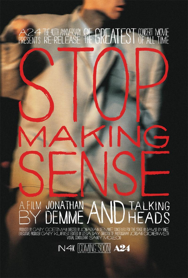 Stop Making Sense El Documental Sobre Talking Heads De Jonathan