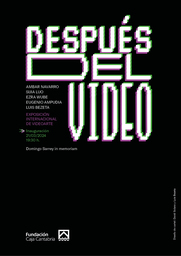 Exposición internacional de videoarte "Después del video"