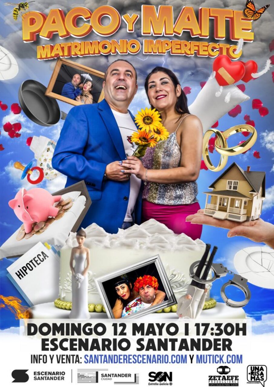 Tarde de comedia: Paco y Maite presentan "Matrimonio Imperfecto"