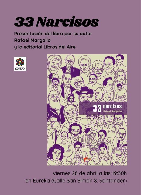 Presentación del libro "33 Narcisos", de Rafael Margallo