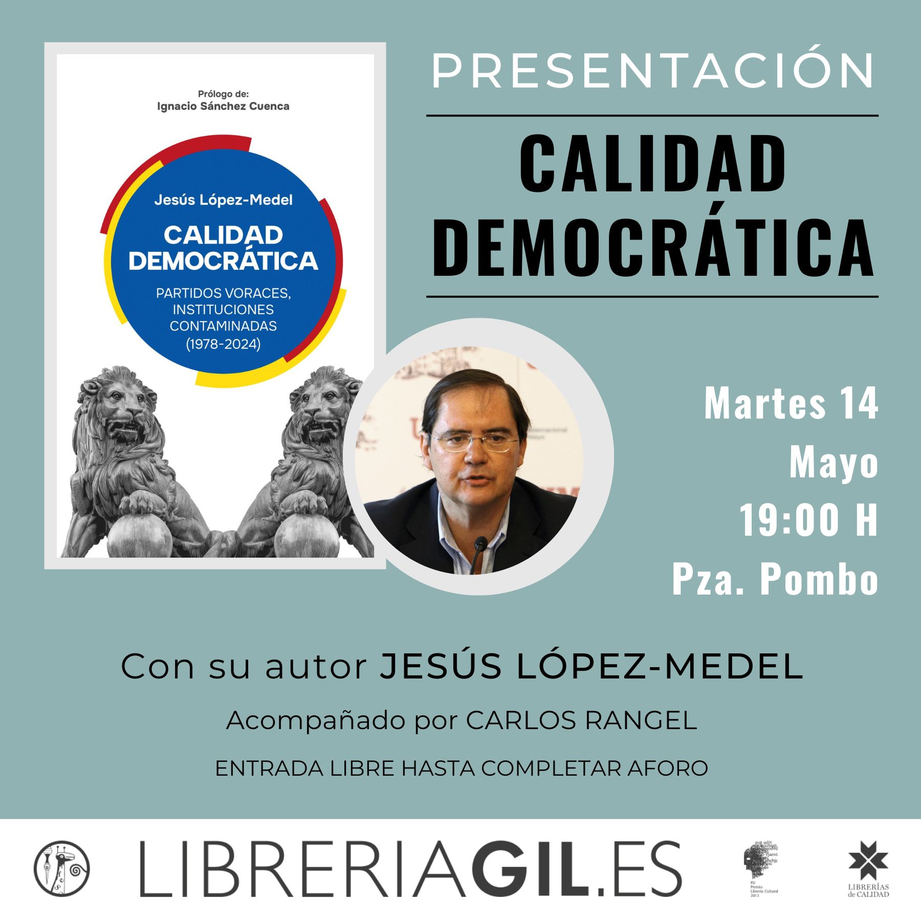 Jesús López-Medel presenta el libro 