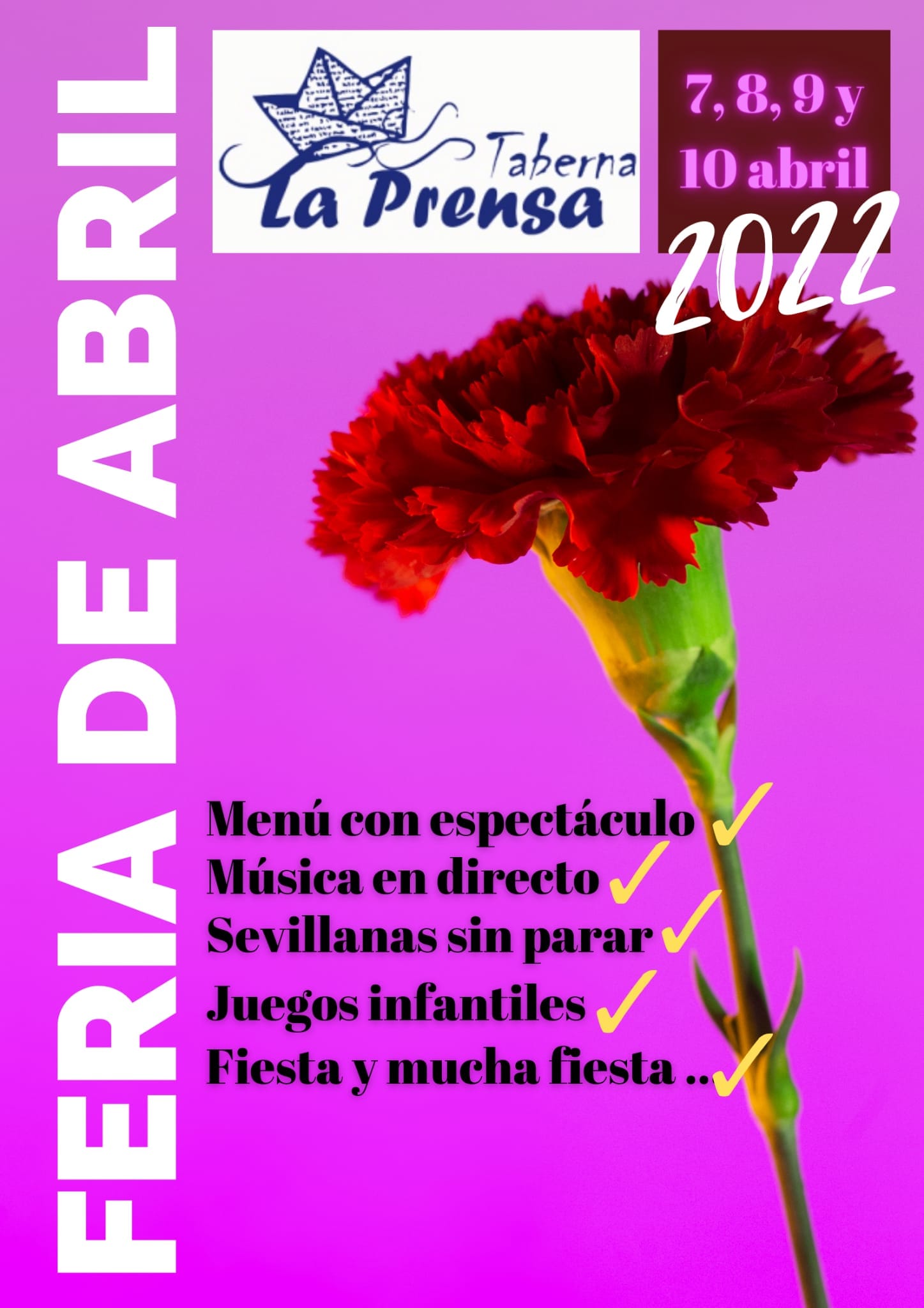 Tematización de Feria de Abril