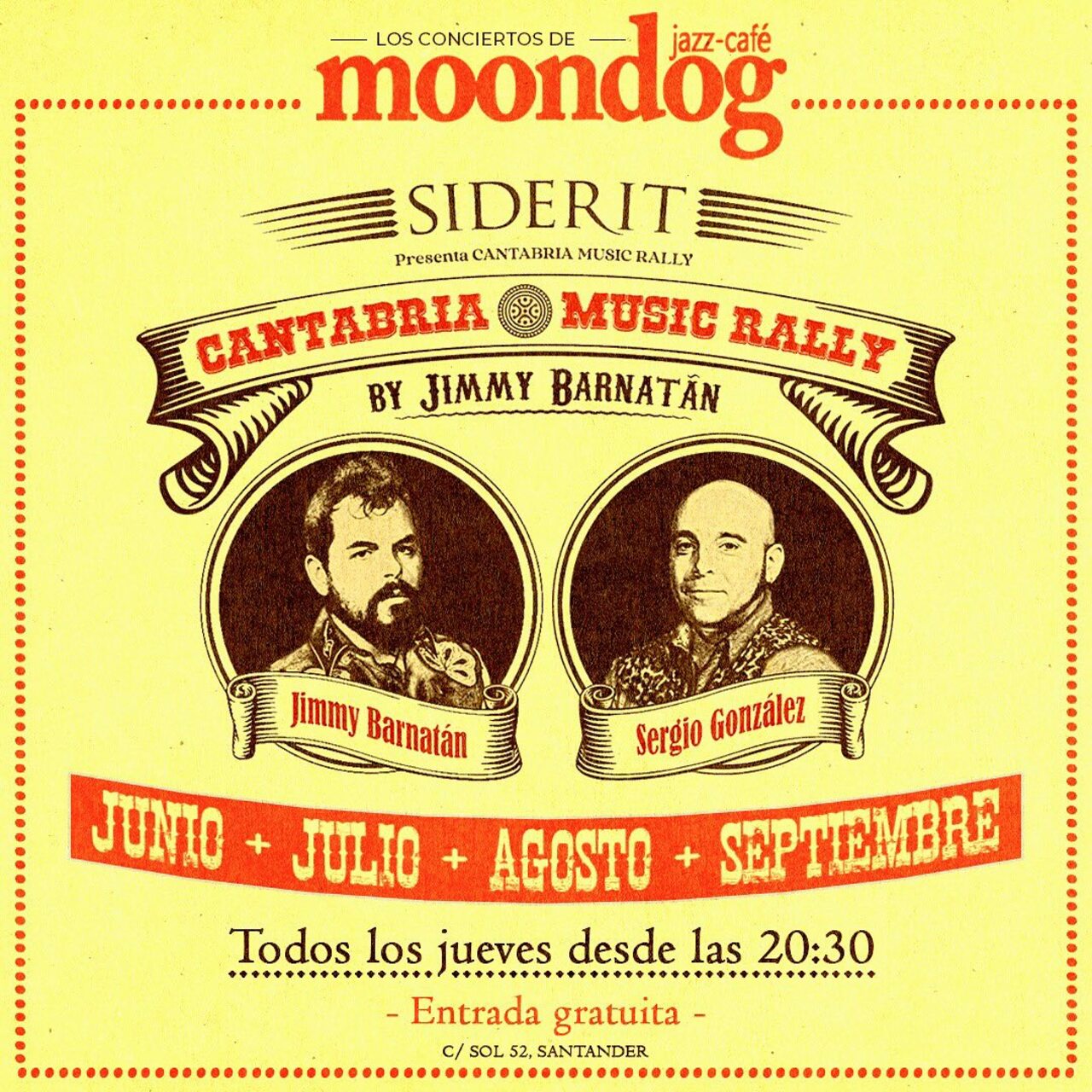 Cantabria Music Rally. Jimmy Barnatán y Sergio González en Moondog