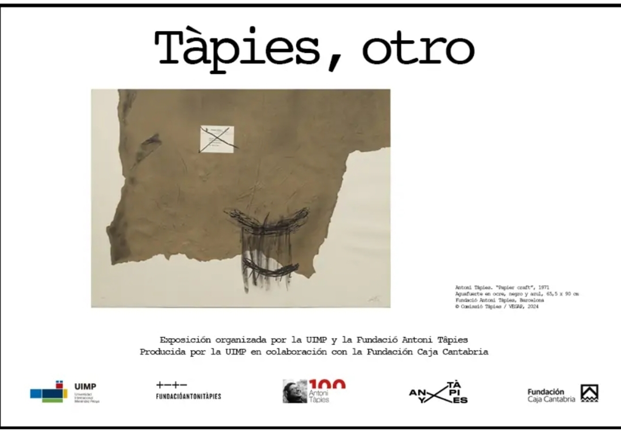 Exposición "Tàpies, otro" en el centenario del nacimiento del artista