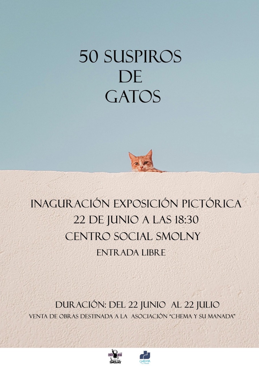 Exposición solidaria "50 suspiros de gato"