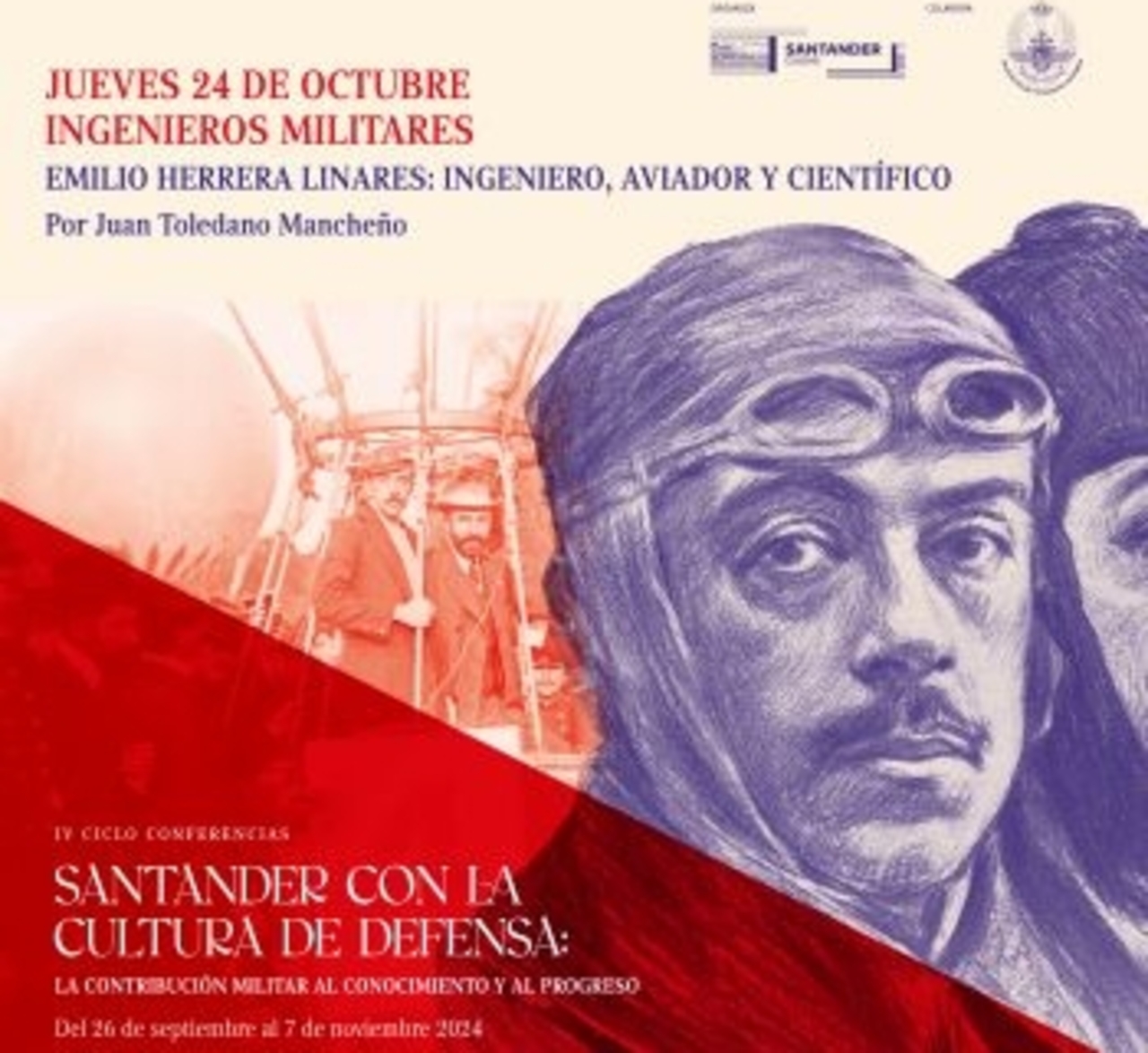 "Emilio Herrera Linares: Ingeniero, aviador y científico", conferencia