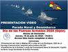 Presentación del vídeo "Parada Naval y Desembarco. Día de la Fuerzas Armadas 2024 Gijón"