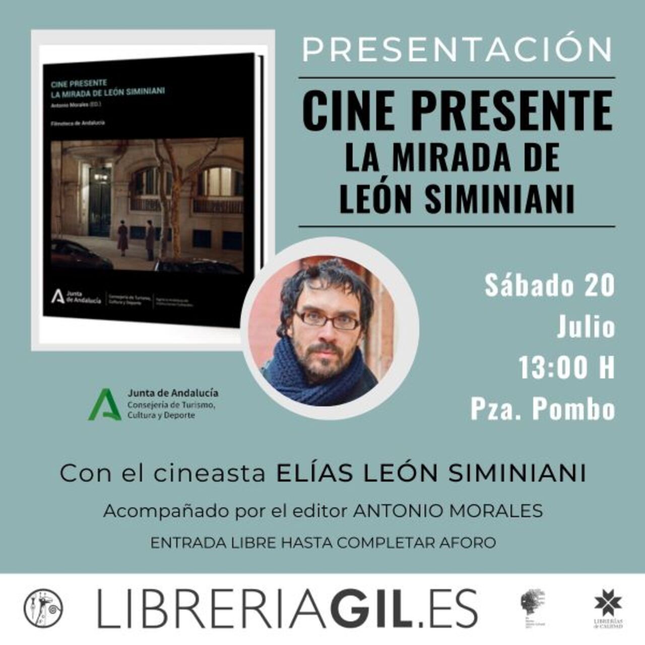 Presentación de "Cine presente", con el cineasta Elías León Siminiani