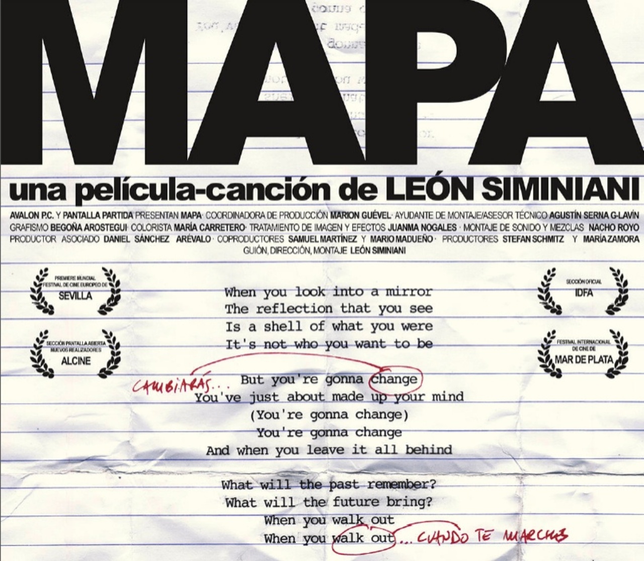 "Disparen al cineasta" Elías León Siminiani en el DCP34