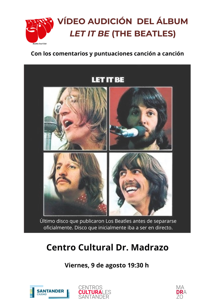 Beatles Soul Club proyecta su documental sobre el disco "Let it be" de The Beatles