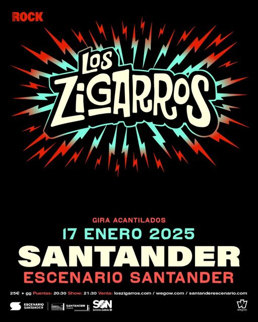 Los Zigarros. Gira "Acantilados"