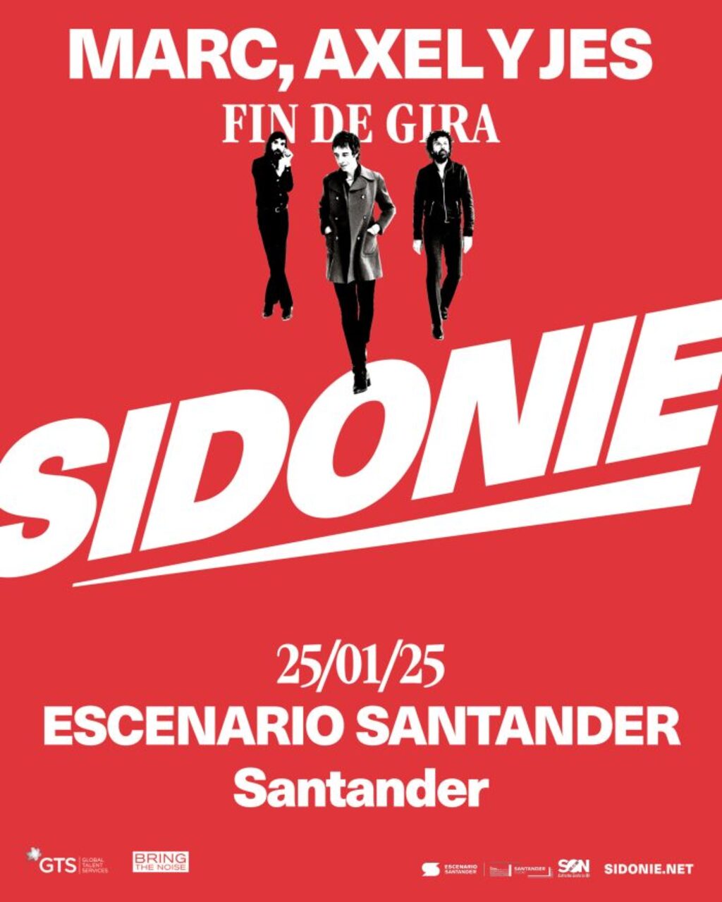 Sidonie. Fin de gira