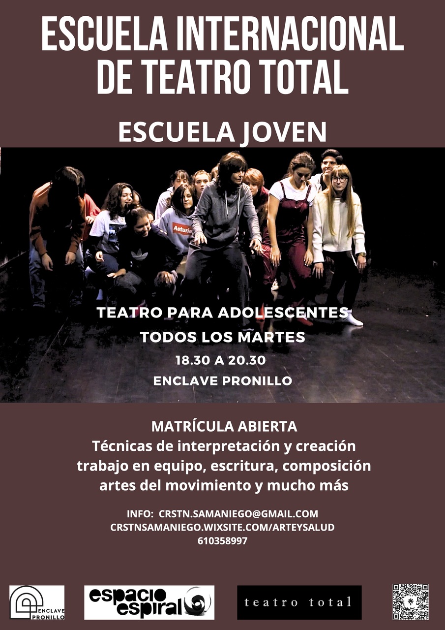 Escuela Internacional de Teatro Total: Taller de Teatro para adolescentes