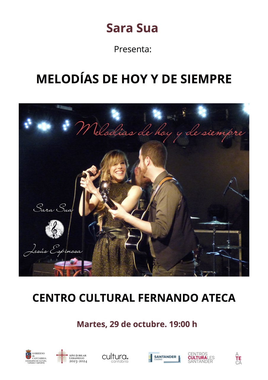 Sara Sua presenta “Melodías de hoy y de siempre”