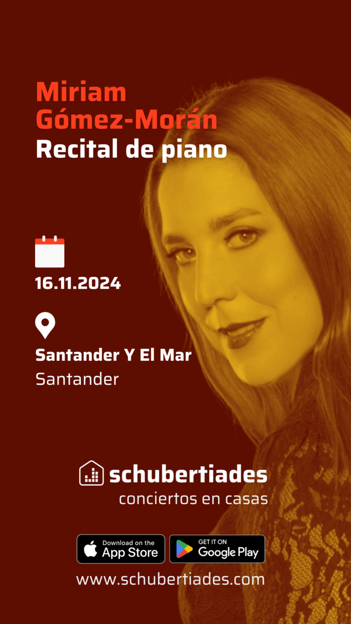 Concierto de la pianista Miriam Gómez-Morán