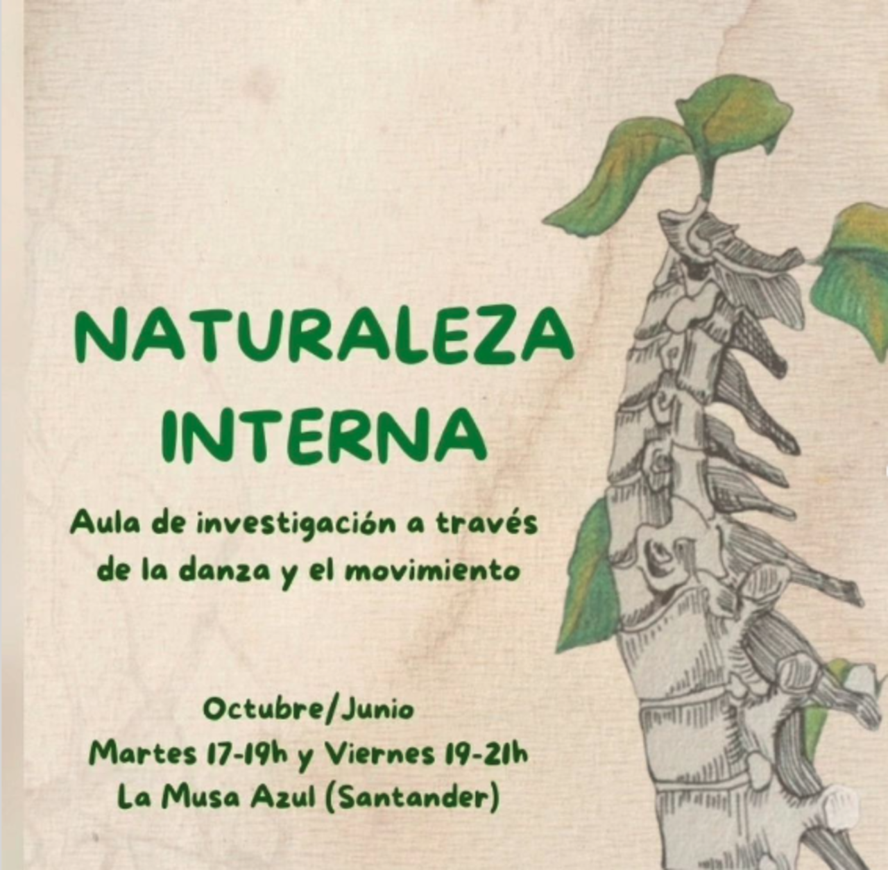 Naturaleza Interna. Aula de investigación a través de la danza y el movimiento