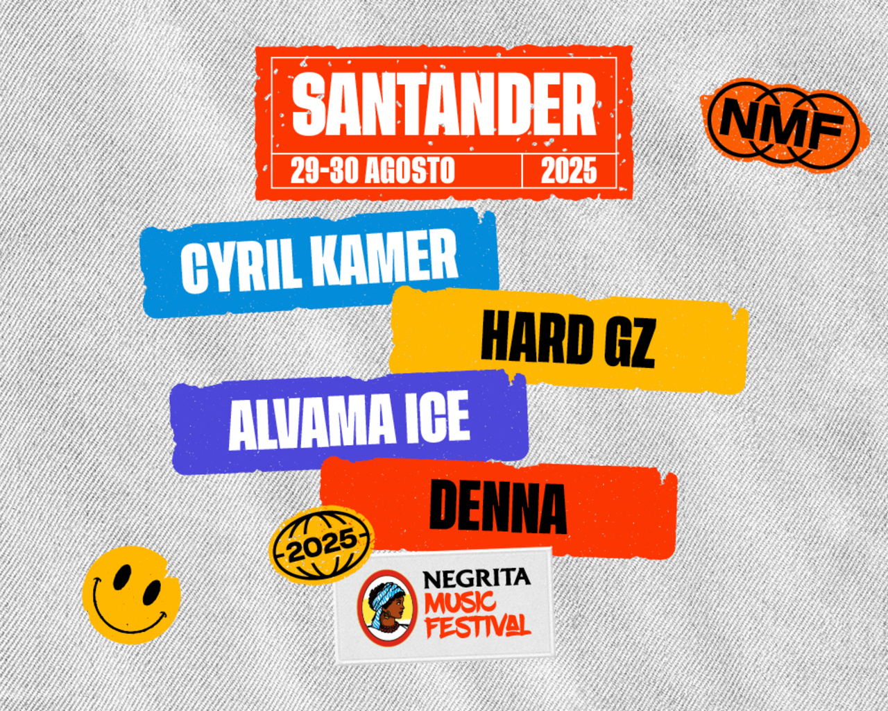 Negrita Music Festival 2025: Cyril Kamer, Hard GZ, Alvama Ice y Denna