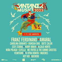 Franz Ferdinand y Amaral encabezan el cartel del Santander Music 2025