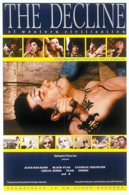 Puntos de Fuga: "The Decline of Western Civilization", de Penelope Spheeris