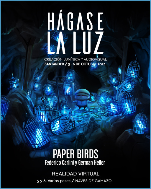 "Paper Birds", realidad virtual de Federico Carlini y German Héller