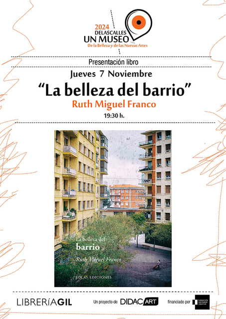 Presentación del libro "La belleza del barrio", de Ruth Miguel Franco