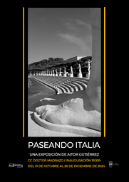 “Paseando Italia”, fotografías de Aitor Gutiérrez. Inauguración