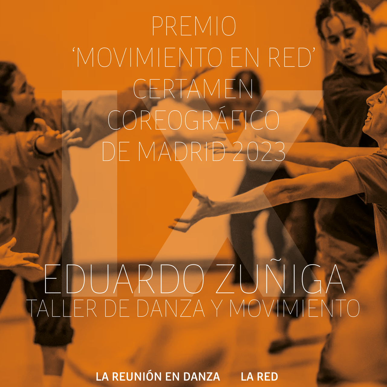 Taller de danza contemporánea, impartido por Eduardo Zúñiga