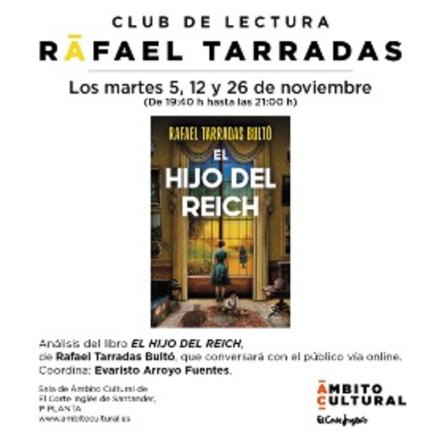 Club de lectura: "El hijo del Reich", de Rafael Tarradas