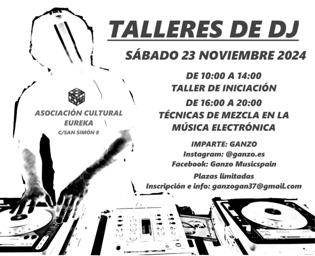 Taller de DJ (iniciación)