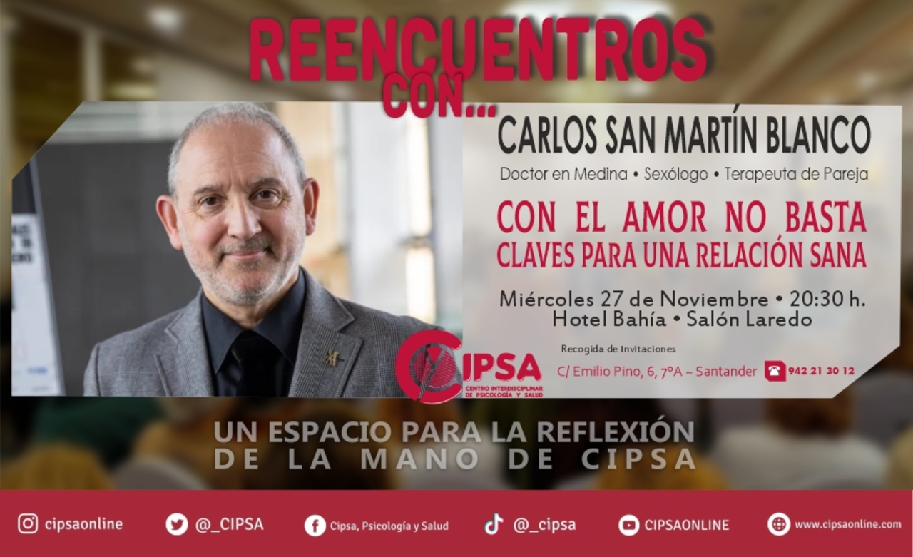 "Con el amor no basta. Claves para una relación sana", por Carlos San Martín