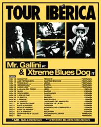 Conciertos de Mr Gallini y Xtreme Blues Dog