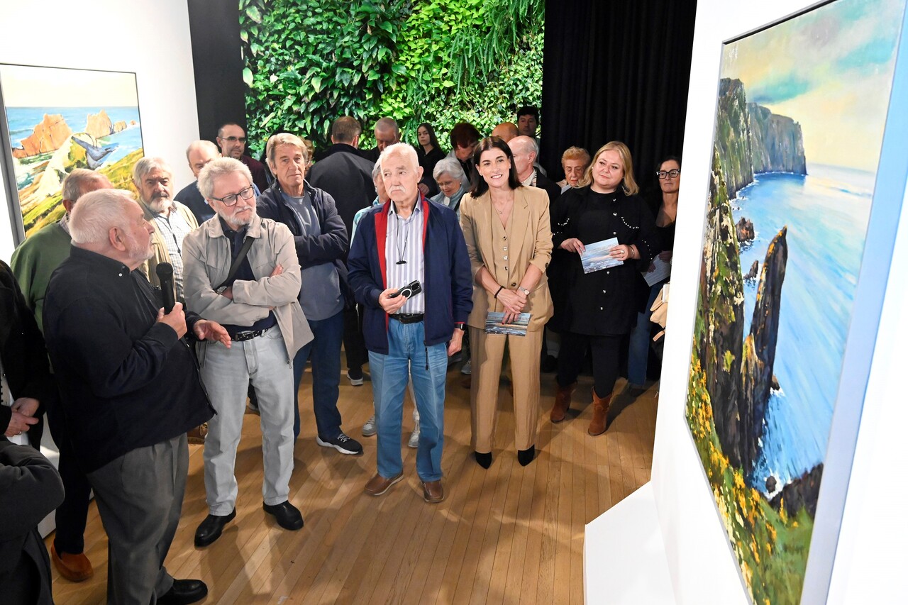 "Paisajes vividos", muestra del pintor Juan Ignacio Goitia Arbe