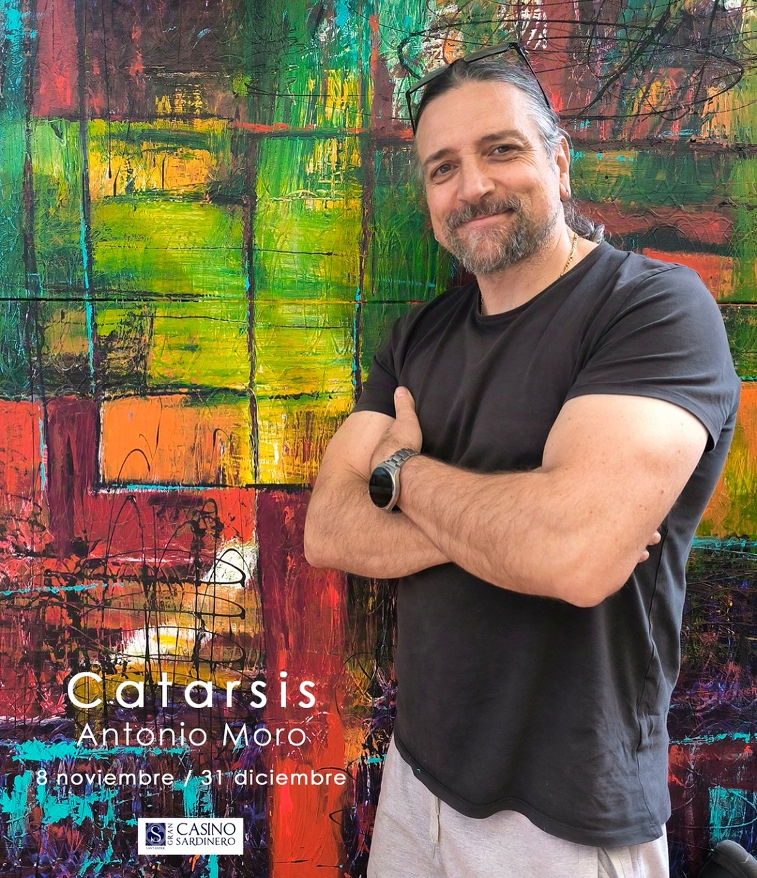 "Catarsis", obras abstractas inéditas de Antonio Moro