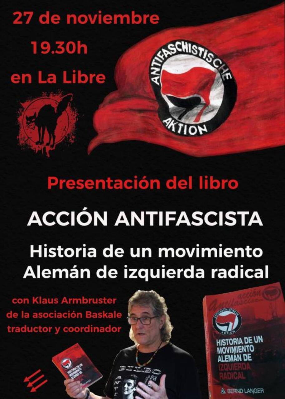 Presentación del libro "Acción Antifascista. Historia de un movimiento alemán de izquierda radical"