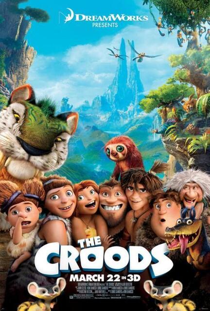 "Los Croods" en Filmoteca Júnior