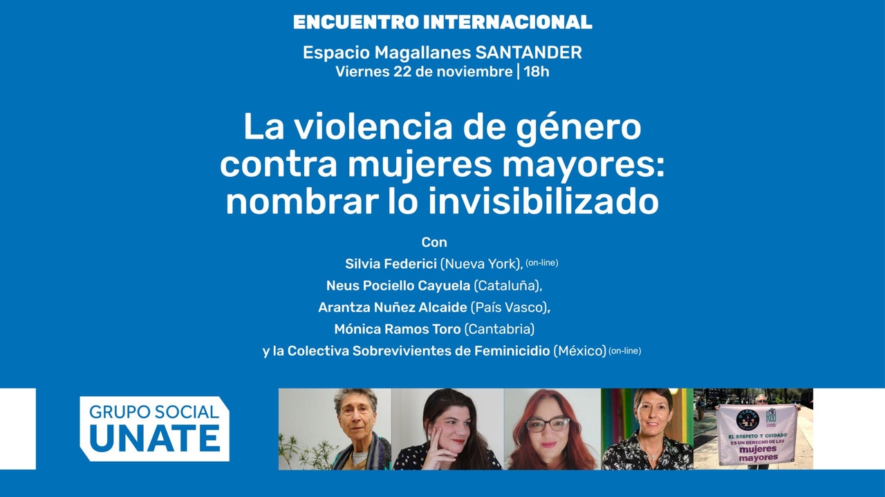 Encuentro Internacional: La violencia de género contra las mujeres mayores: nombrar lo invisibilizado