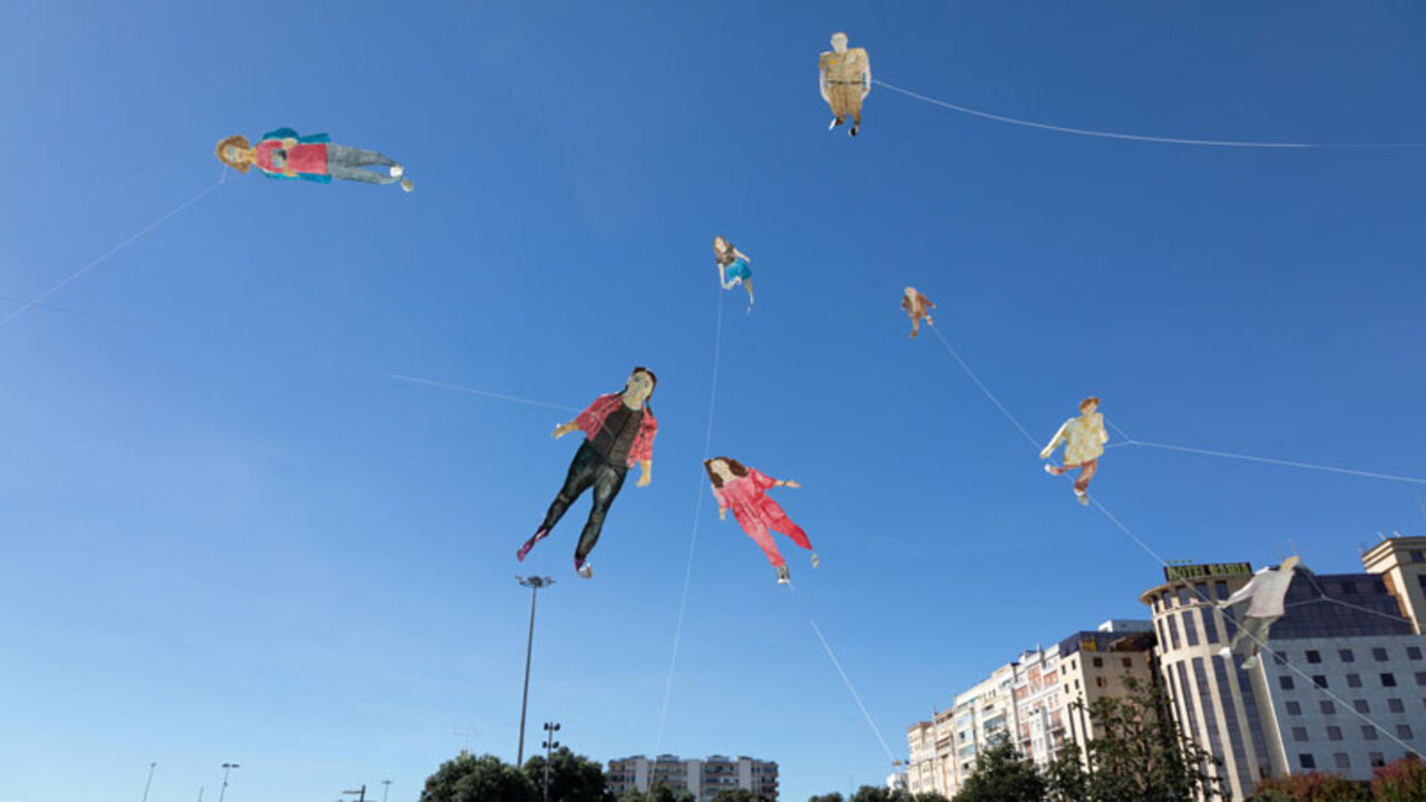 "Cometas ¡a volar!", acción creativa participativa