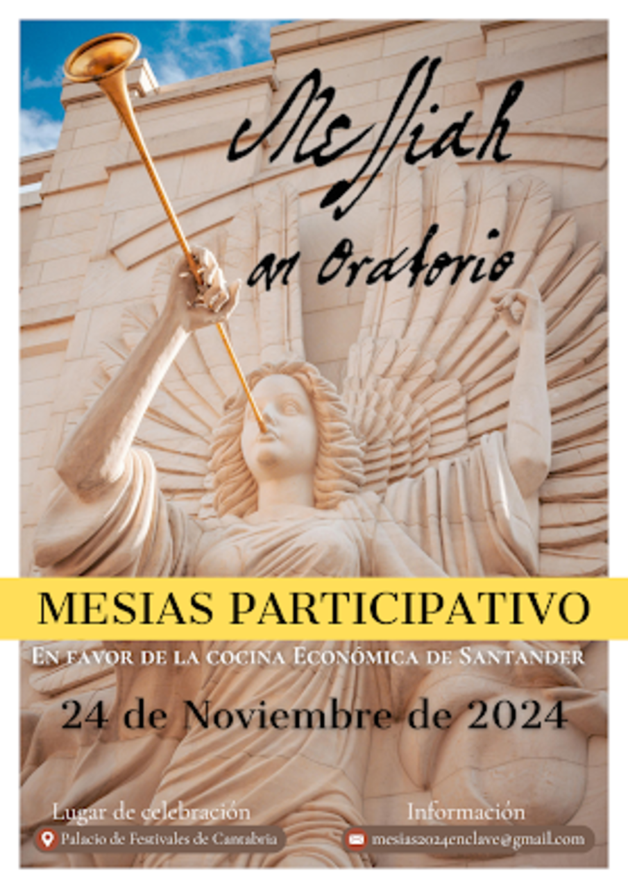 "El Mesías", de Handel. Concierto participativo solidario