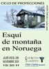 "Esquí de montaña en Noruega", proyección en el Club Tajahierro