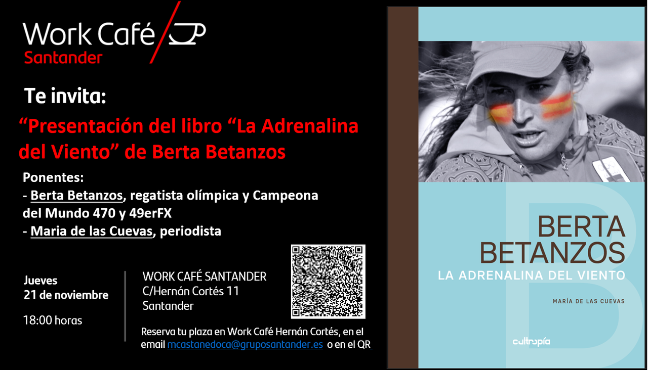 Presentación del libro "La adrenalina del viento", de Berta Betanzos