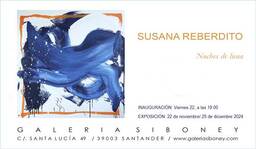 Inauguración de "Noches de luna", muestra de Susana Reberdito