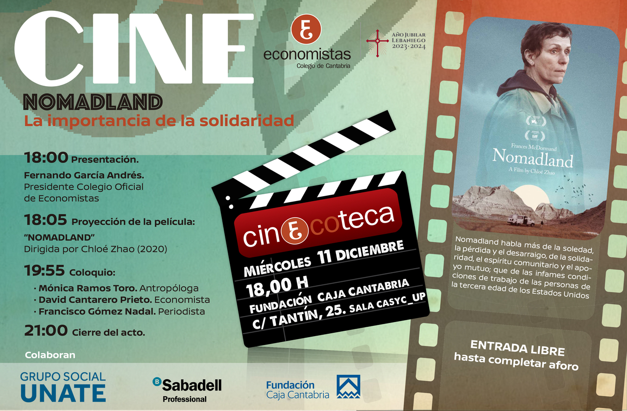 Cineteca con la proyección de "Nomadland" y posterior coloquio