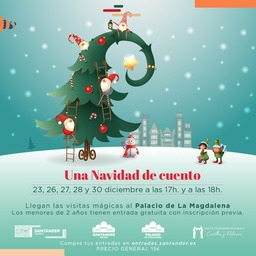 Vive "Una Navidad de Cuento" en el Palacio de la Magdalena