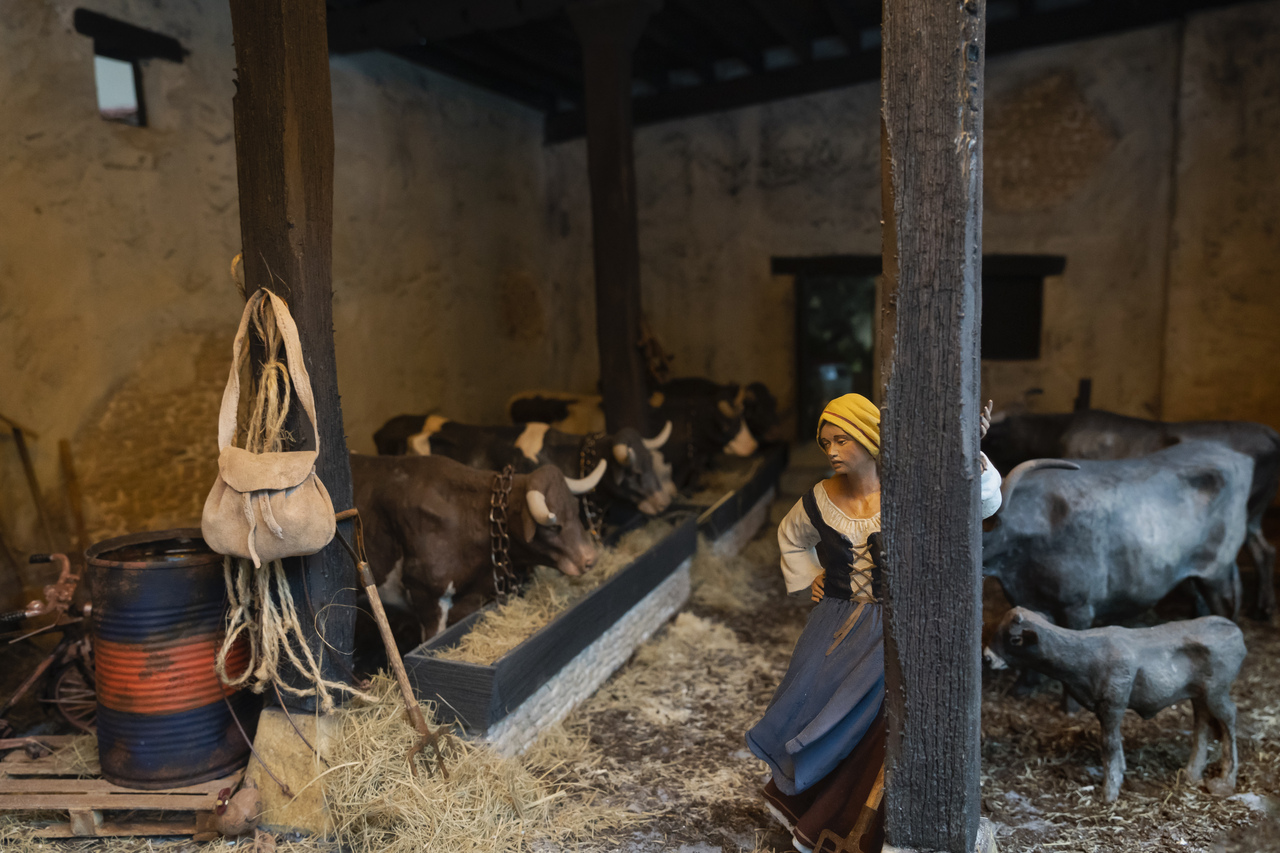 Visita los belenes y la decoración navideña del Parlamento de Cantabria