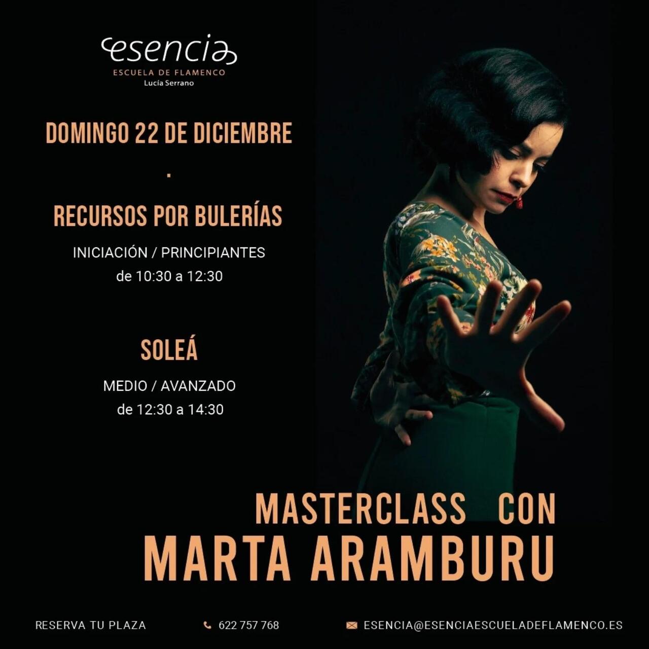 Masterclass con Marta Aramburu