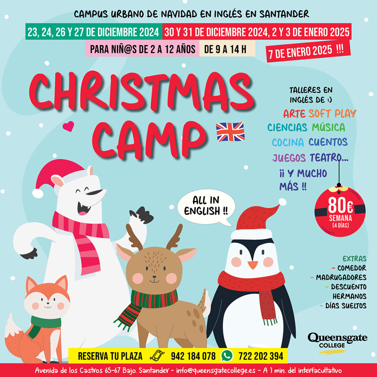 Campus infantil de Navidad de Queensgate College